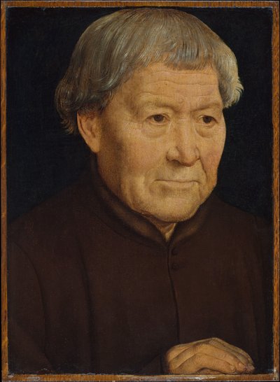 Porträt eines alten Mannes von Hans Memling